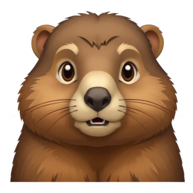 unimpressed and bored marmot sticker