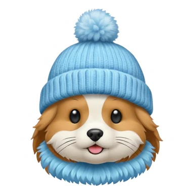 Winter Beanie Pet sticker