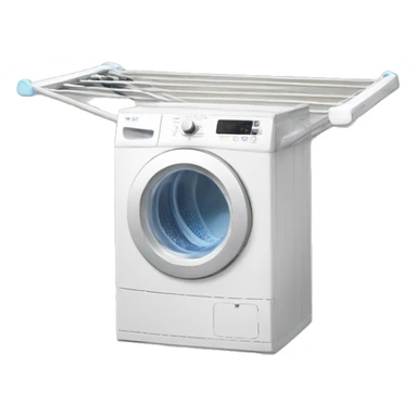 Folding Wing Clothes Dryer sticker