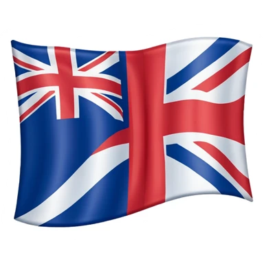 Half england half south Korea flag sticker