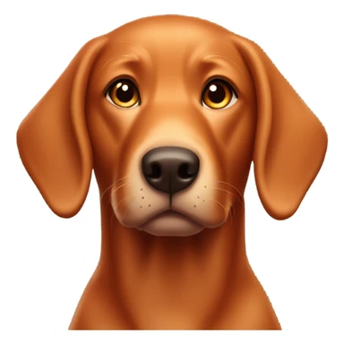 Labrador fox red  sticker