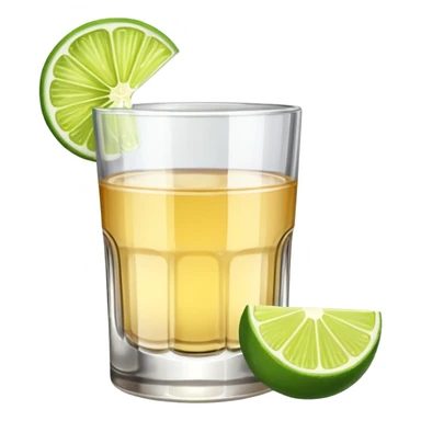 Shot of tequila sticker