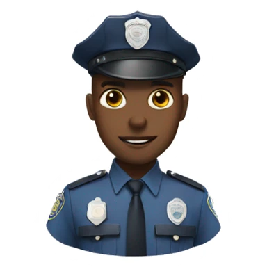 Police heart sticker