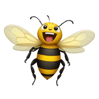 bee roar sticker