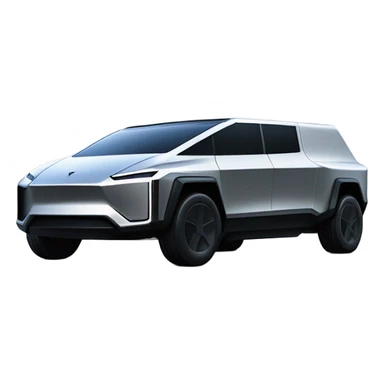 cybertrucktesla classic sticker