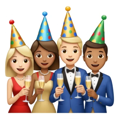 New year aesthetic sticker