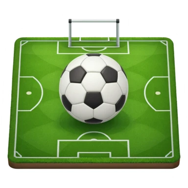 Soccer Field Objects sticker