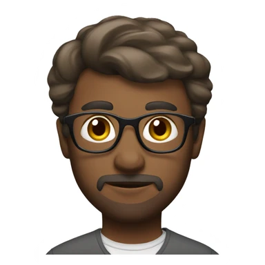 artist with palette sticker