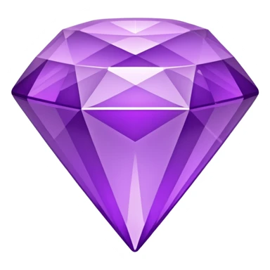VIP icon diamond shape for discord made in purple, small image size under 250kb sticker