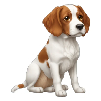 french brittany sticker