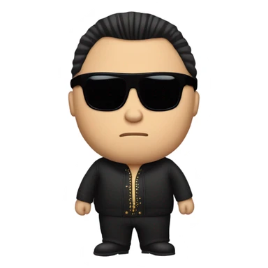 Cartman South Park Elvis  sticker