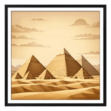 pyramids of giza sticker