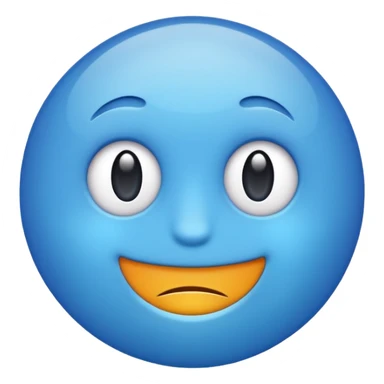 Create a verify parody badge  emoji with this ✅🔵 sticker