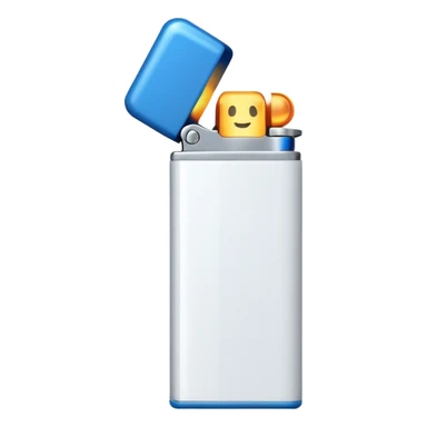 white lighter sticker