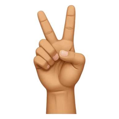 american sign language alphabet A sticker