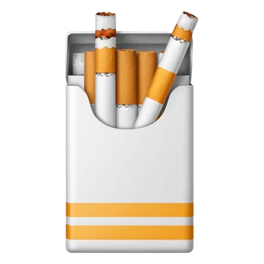 WITH A WHOLE PACK OF CIGARETTES
 sticker