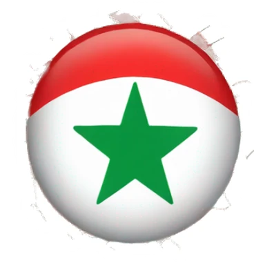 Le drapeau marocain Dominant sur le algérien  sticker