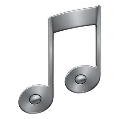 mac os music note metal mute sound sticker