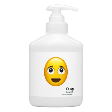 olaplex shampoo bottle  sticker