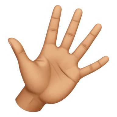 YVL hand sign sticker