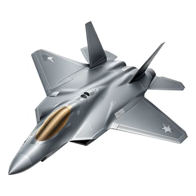 F-22 Raptor fighter jet sticker