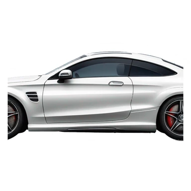 mercedes benz amg coupe sticker