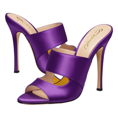 Agent Provocateur Elice Plum Mules
 sticker