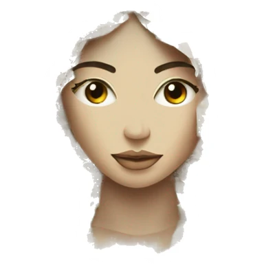  Hemp 420 lady face made of 420 origami newspaper roses hemp leaves lantern fairy lights burning paper and hemp leaves in hair and fairy lights sticker