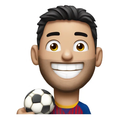 Messi con su copa del mundial sticker