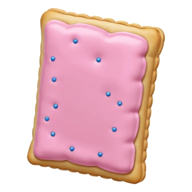 Pop tarts with pink icing sticker