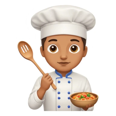 chef cooking sticker
