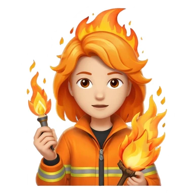 fire weilder sticker