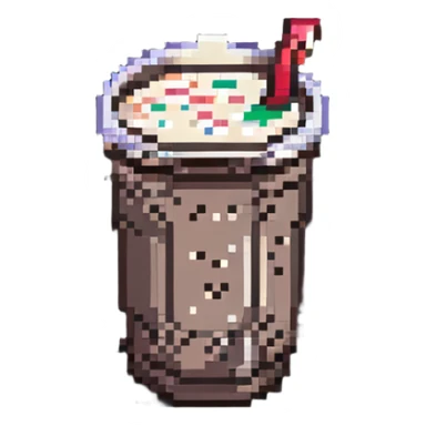colorful boba milk tea sticker