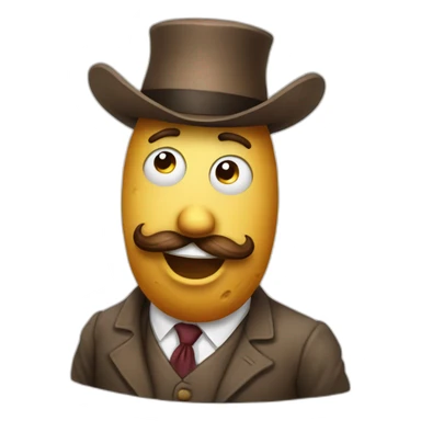 monsieur patate sticker