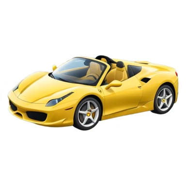 a minion driving a ferrari on pacific drive sticker