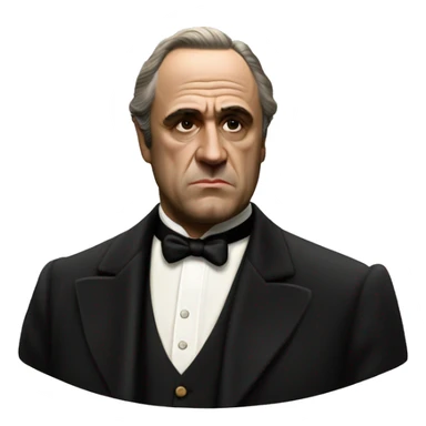 Vito Corleone shows class sticker