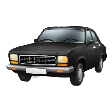 voiture qui fume noir  sticker