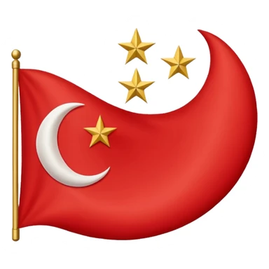 Gokturk khagante flag emoji sticker