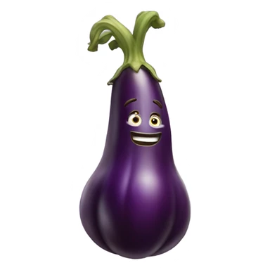 Dude riding an eggplant sticker
