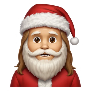 chewbacca santa sticker