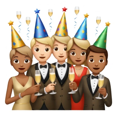 New year aesthetic sticker