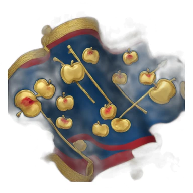 Apple Golden Horde flag sticker