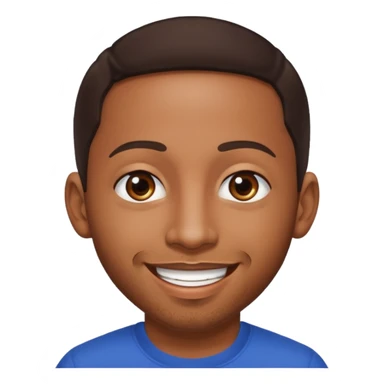 Ludacris with dark brown hair sticker