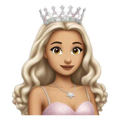 Ariana grande as Glinda upland  sticker