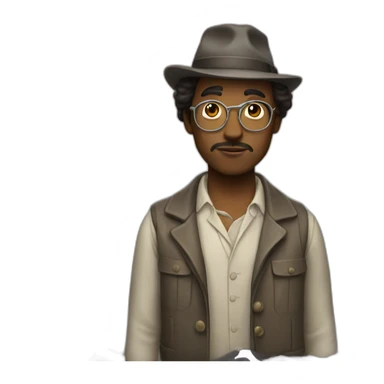 Time traveler sticker