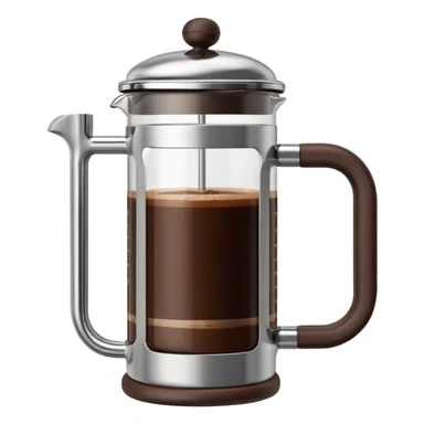 French Press sticker