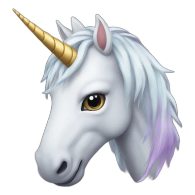 very ugly unicorn sticker