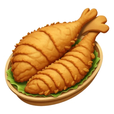 Chicken tender sticker