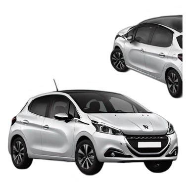 peugeot 208 2023 sticker