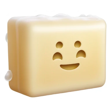 soap bar with bubbles sticker